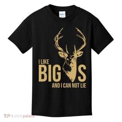 I Like Big Bucks and I Cannot Lie Kids T-Shirt