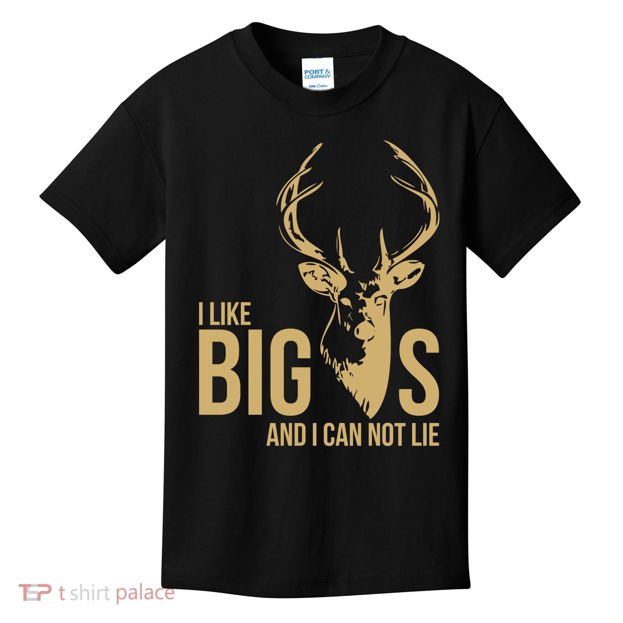 I Like Big Bucks and I Cannot Lie Kids T-Shirt