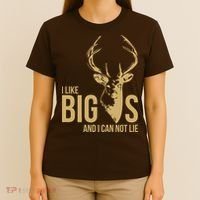 I Like Big Bucks and I Cannot Lie T-Shirt thumb 4