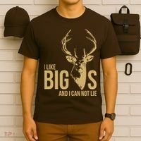 I Like Big Bucks and I Cannot Lie T-Shirt thumb 6