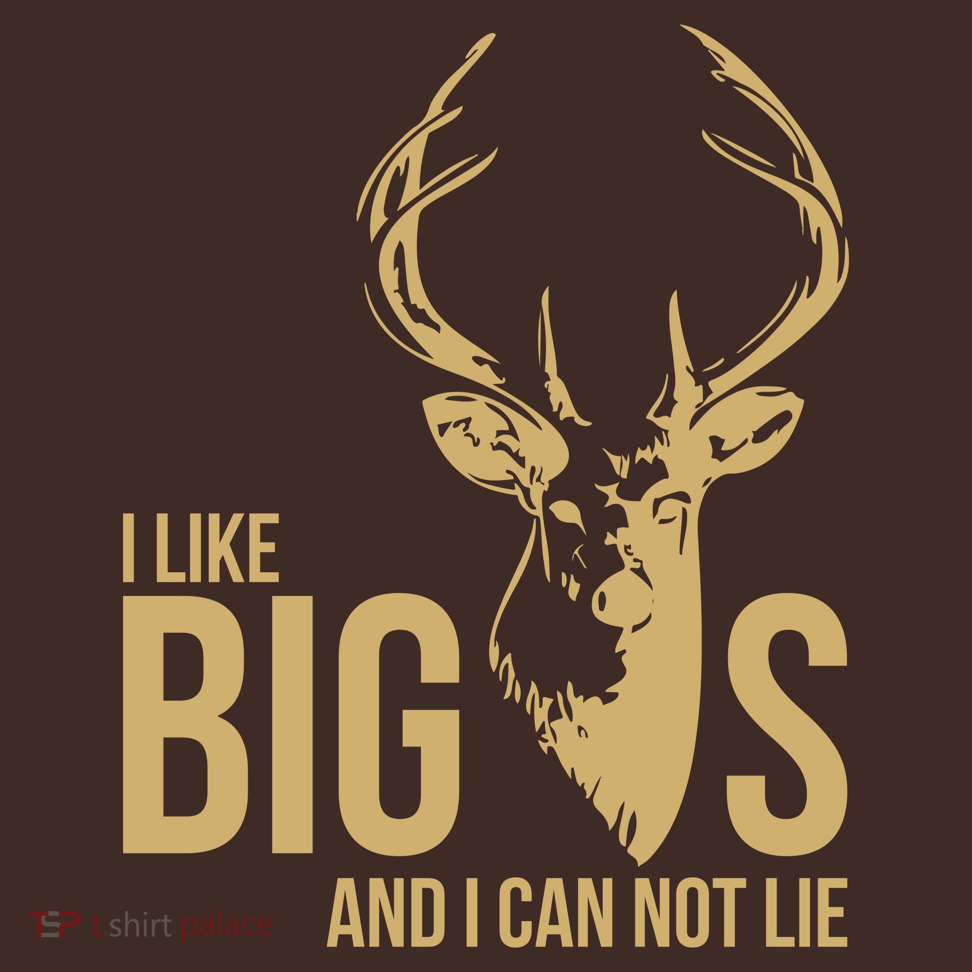 I Like Big Bucks and I Cannot Lie Coaster