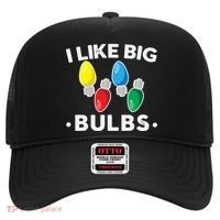 I Like Big Bulbs Funny Christmas Lights Hat thumb 0