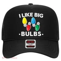 I Like Big Bulbs Funny Christmas Lights Hat thumb 0