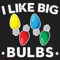 I Like Big Bulbs Funny Christmas Lights Hat thumb 2