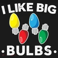 I Like Big Bulbs Funny Christmas Lights Tank Top thumb 6