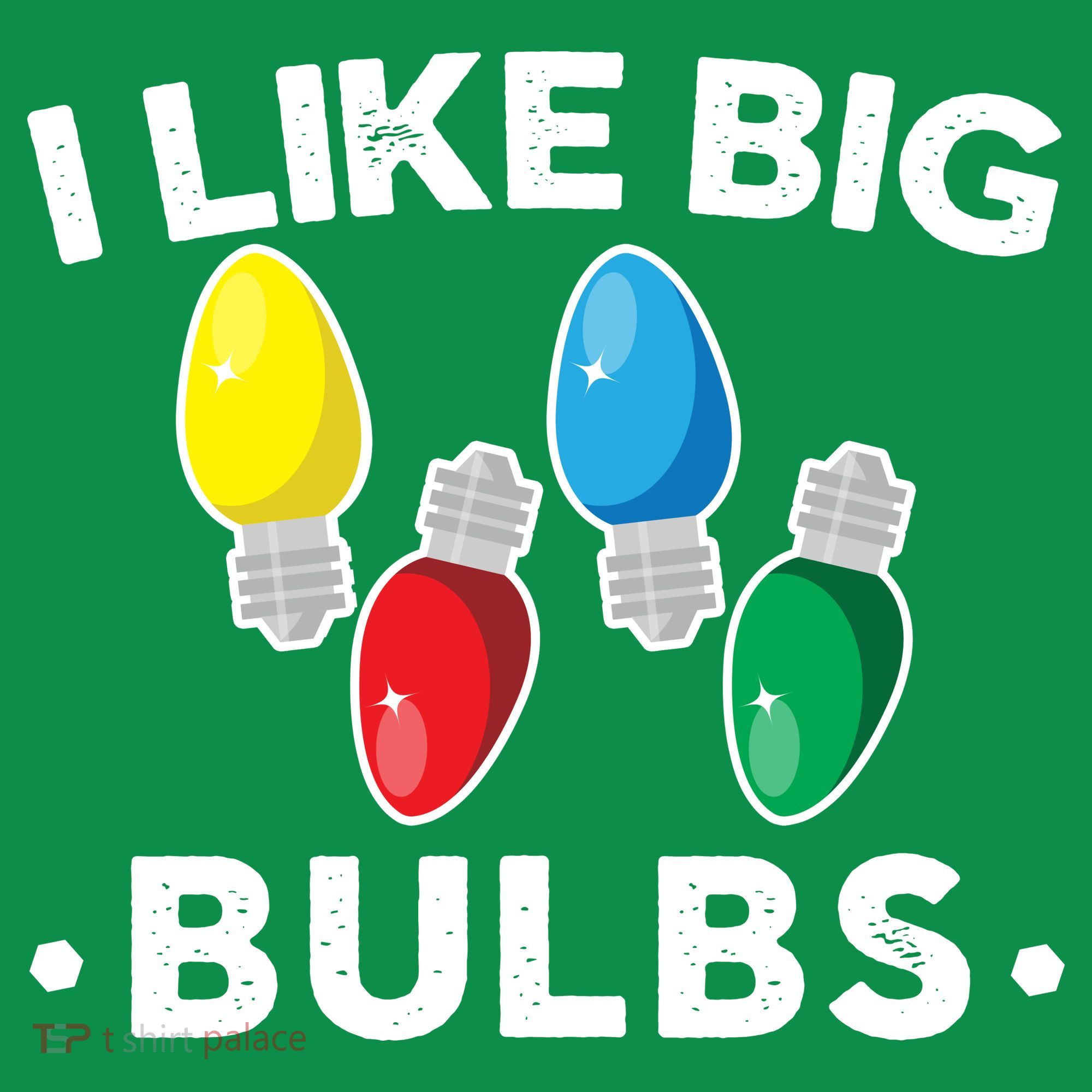 I Like Big Bulbs Funny Christmas Lights Kids Sweatshirt
