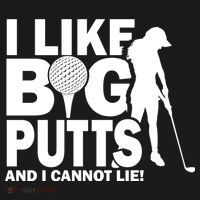 I Like Big Putts And I Cannot Lie Golf Doggie Tank thumb 4