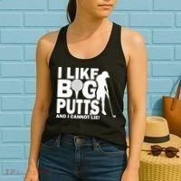 I Like Big Putts And I Cannot Lie Golf Women's Tank Top thumb 2