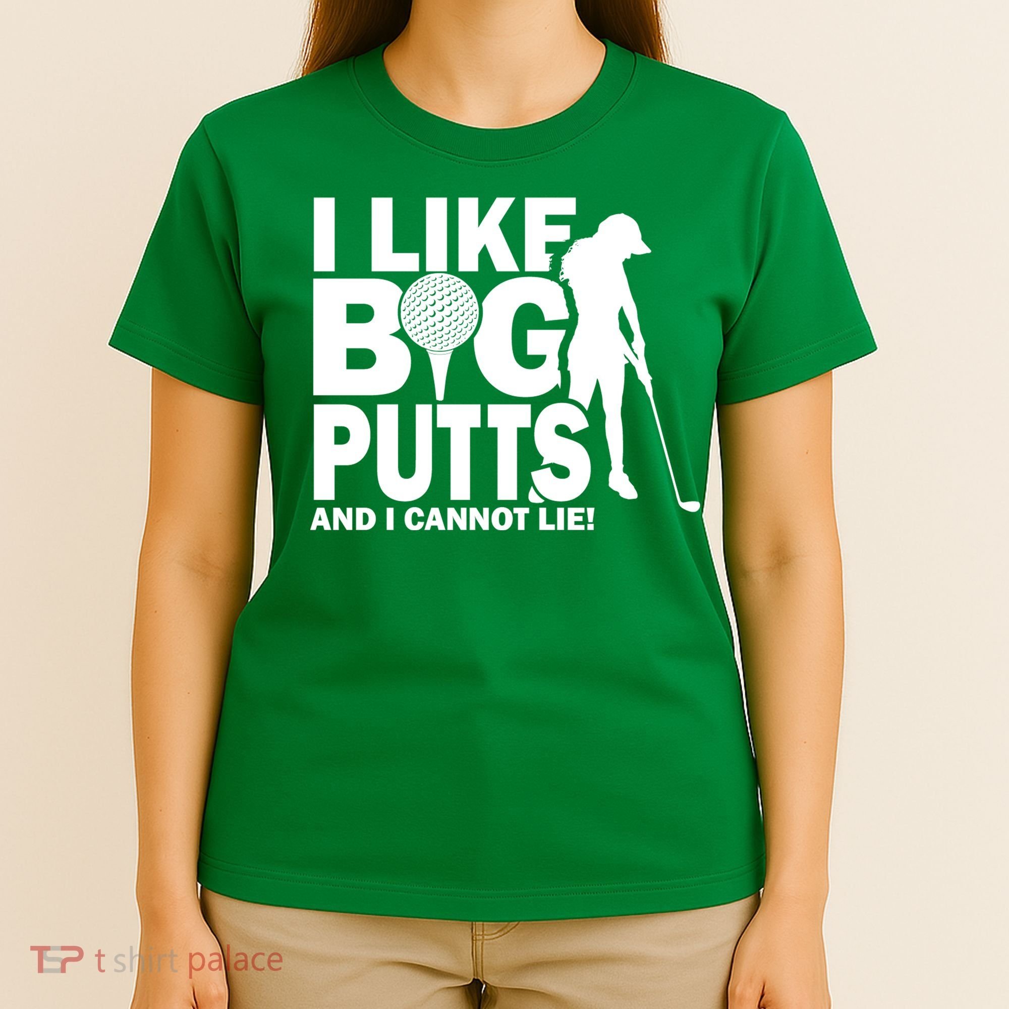 I Like Big Putts And I Cannot Lie Golf T-Shirt