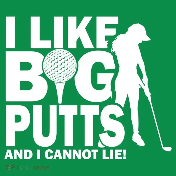 I Like Big Putts And I Cannot Lie Golf Kids Sweatshirt