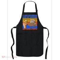 I Like Bourbon My Smoker And Maybe 3 People Apron thumb 0
