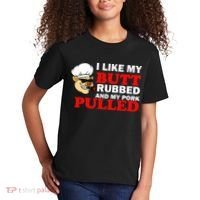 I Like Butt Rubbed And My Pork Pulled Kids T-Shirt thumb 2