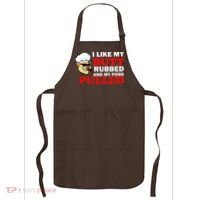 I Like Butt Rubbed And My Pork Pulled Apron thumb 0
