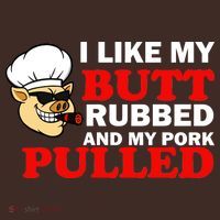 I Like Butt Rubbed And My Pork Pulled Coaster thumb 2