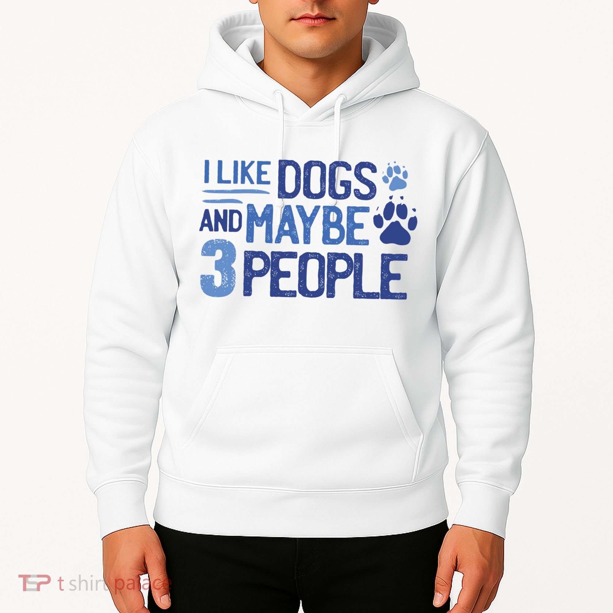 I Like Dogs And Maybe 3 People Hoodie