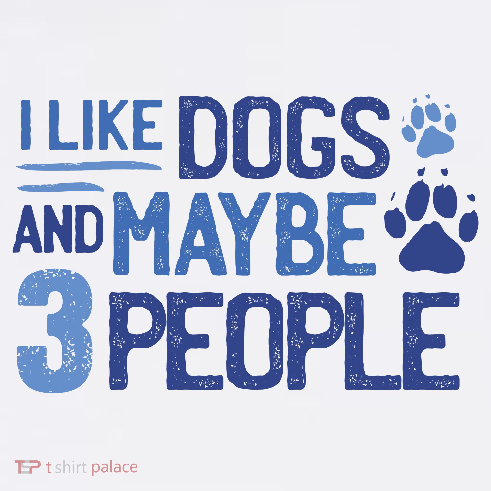 I Like Dogs And Maybe 3 People Ornament