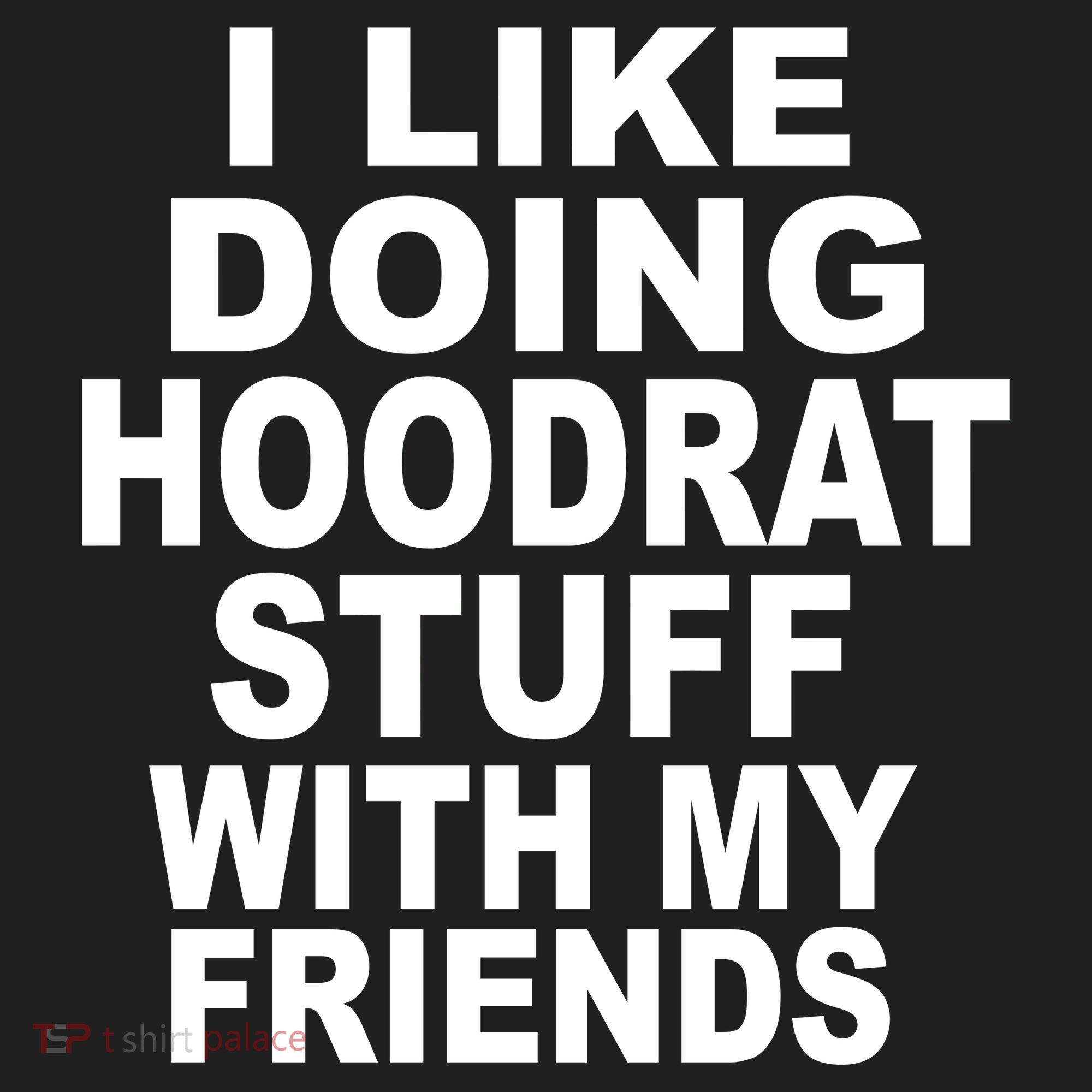 I Like Doing Hoodrat Stuff With My Friends Women's Sweatshirt