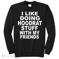 I Like Doing Hoodrat Stuff With My Friends Sweatshirt thumb 0