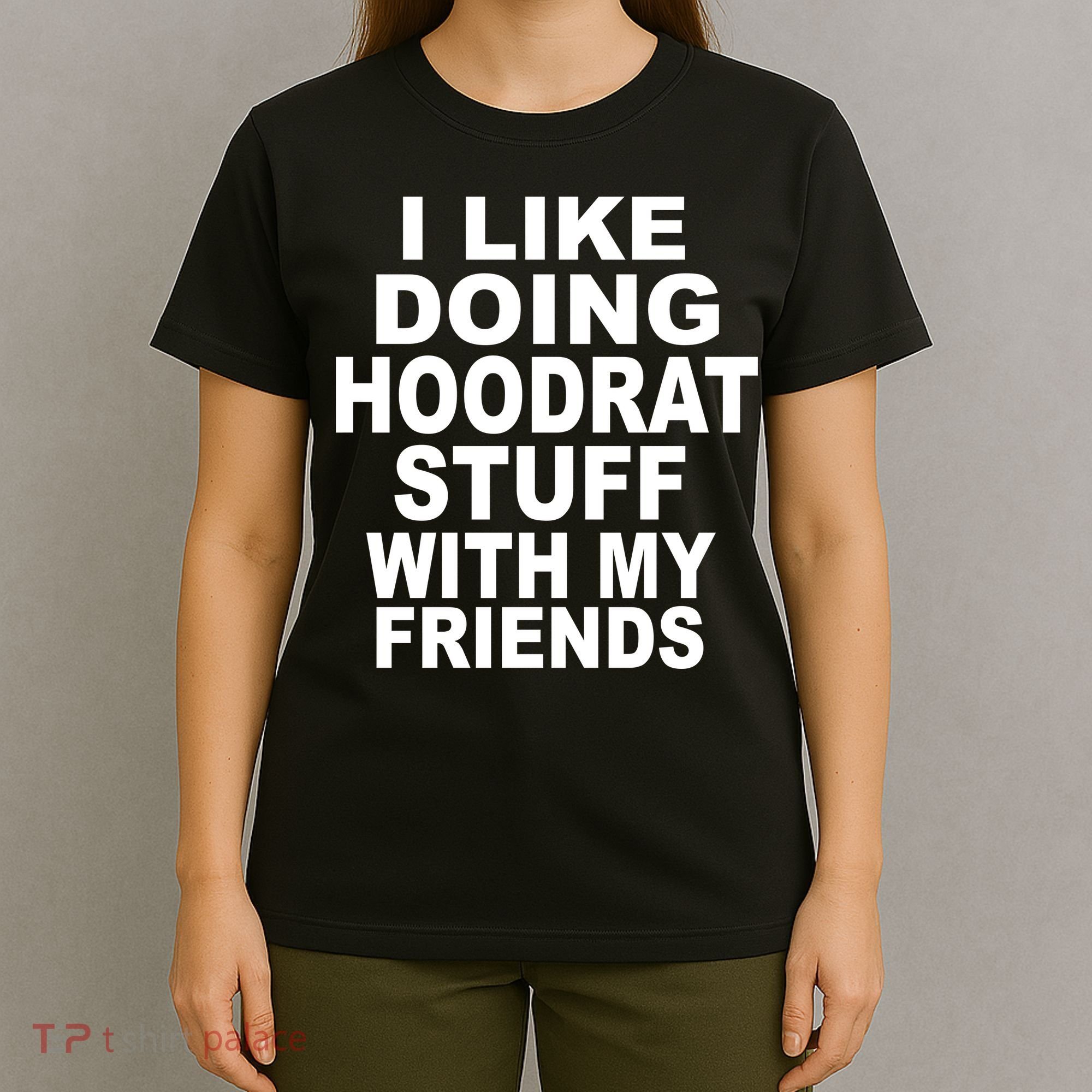 I Like Doing Hoodrat Stuff With My Friends T-Shirt