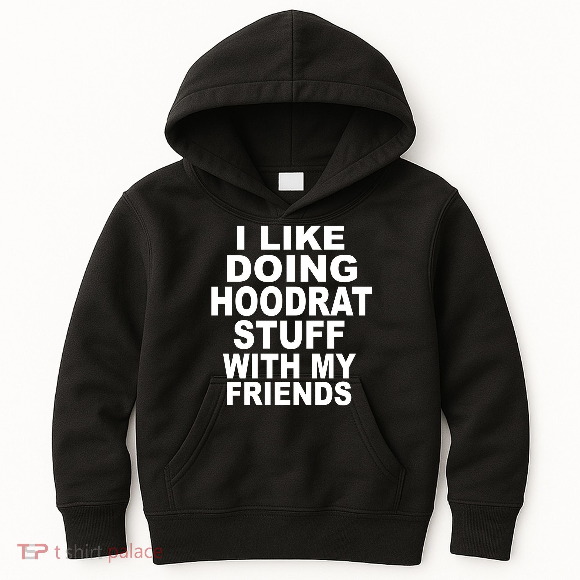 I Like Doing Hoodrat Stuff With My Friends Kids Hoodie