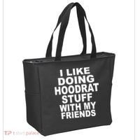 I Like Doing Hoodrat Stuff With My Friends Tote Bag thumb 2