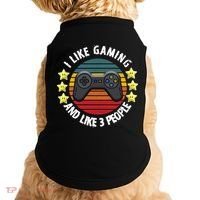 I Like Gaming And Like 3 People Doggie Tank thumb 0