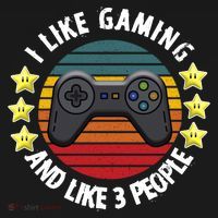 I Like Gaming And Like 3 People Women's Hoodie thumb 2
