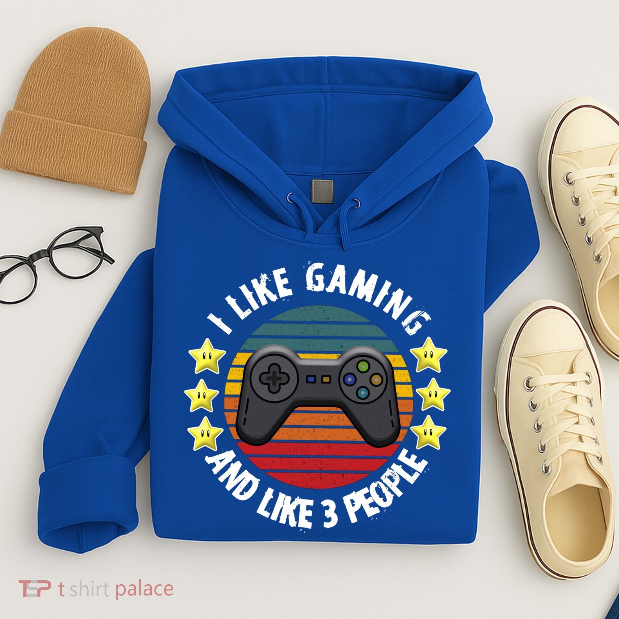 I Like Gaming And Like 3 People Hoodie