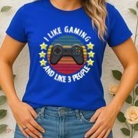 I Like Gaming And Like 3 People Women's T-Shirt thumb 2