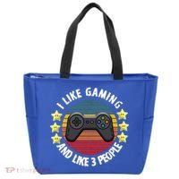 I Like Gaming And Like 3 People Tote Bag thumb 0
