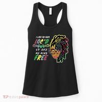 I Like Hair Loc'd Up And My Mind Free Women's Tank Top thumb 0