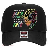 I Like Hair Loc'd Up And My Mind Free Hat thumb 0