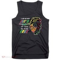 I Like Hair Loc'd Up And My Mind Free Tank Top thumb 0