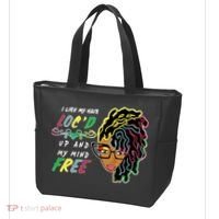 I Like Hair Loc'd Up And My Mind Free Tote Bag thumb 3