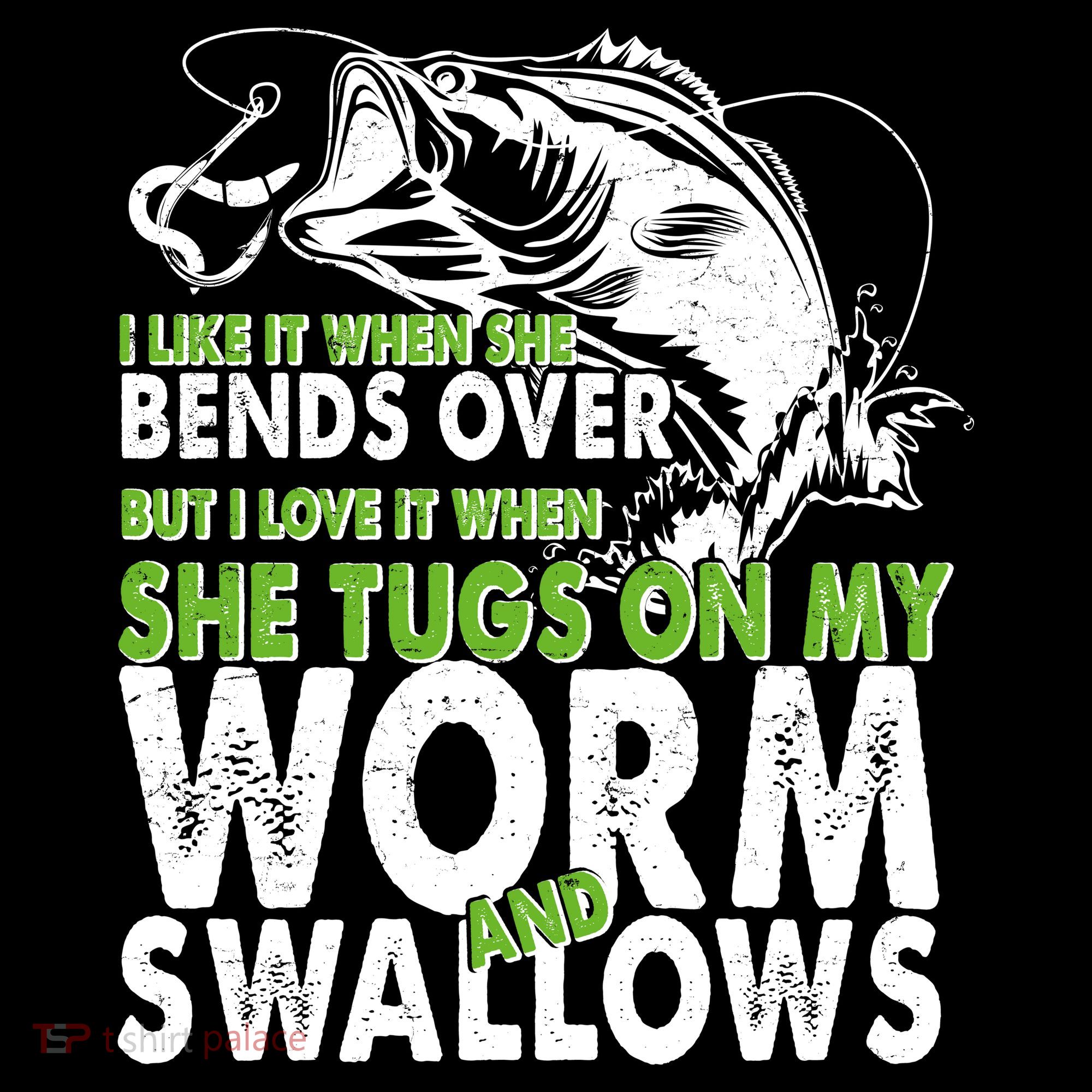 I Like It When She Bends Over Fishing Bait Women's Tank Top