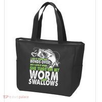 I Like It When She Bends Over Fishing Bait Tote Bag thumb 3