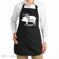 I Like Pig Butts & I Cannot Lie Apron thumb 2