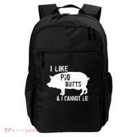 I Like Pig Butts & I Cannot Lie Backpack thumb 0