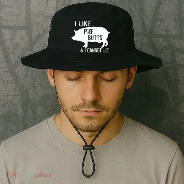 I Like Pig Butts & I Cannot Lie Bucket Hat