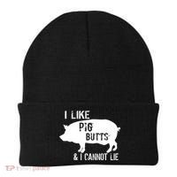 I Like Pig Butts & I Cannot Lie Beanie thumb 0