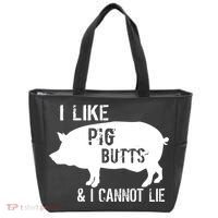 I Like Pig Butts & I Cannot Lie Tote Bag thumb 0