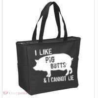 I Like Pig Butts & I Cannot Lie Tote Bag thumb 2