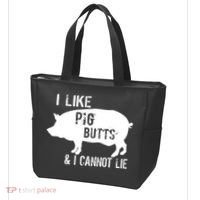 I Like Pig Butts & I Cannot Lie Tote Bag thumb 3