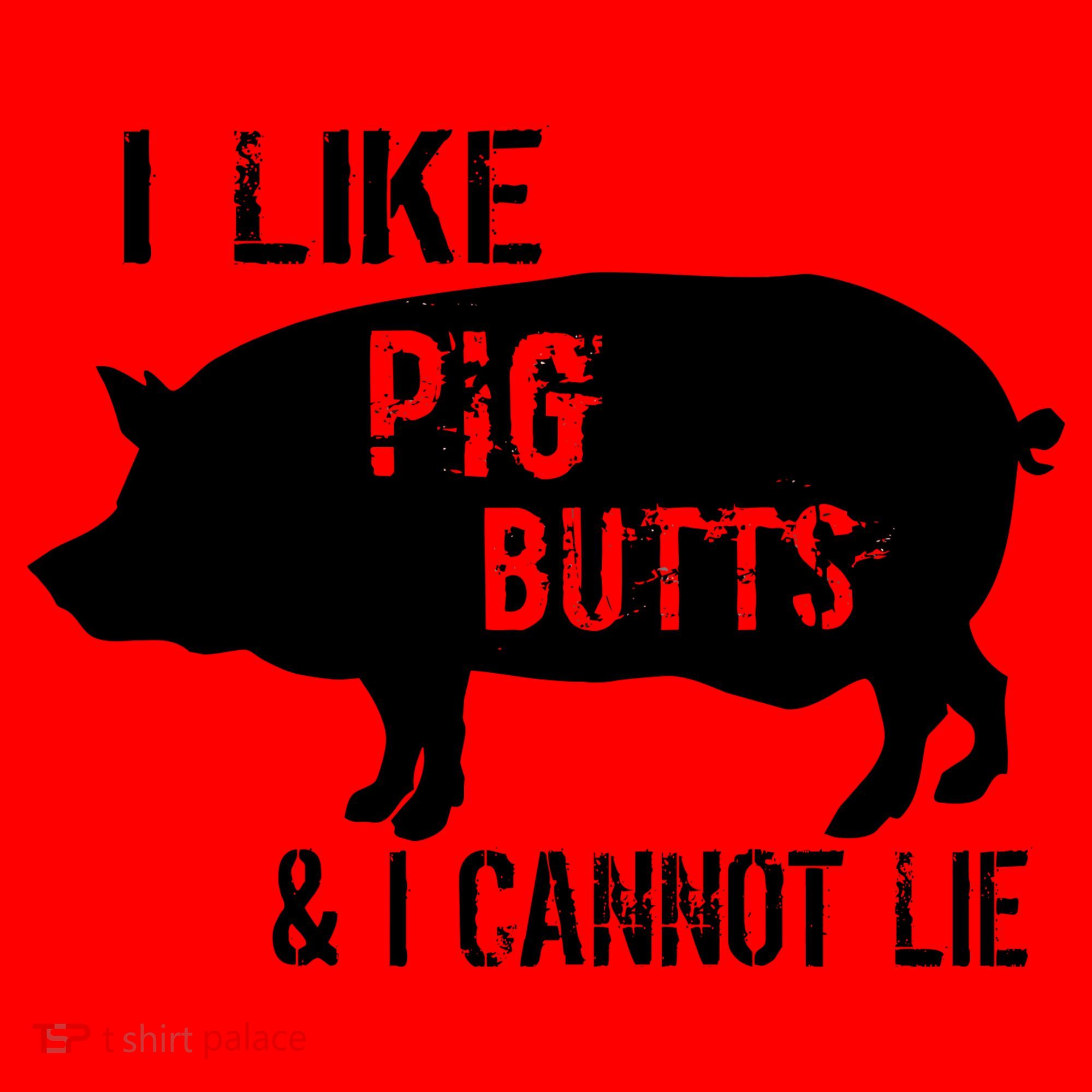 I Like Pig Butts & I Cannot Lie Santa Hat
