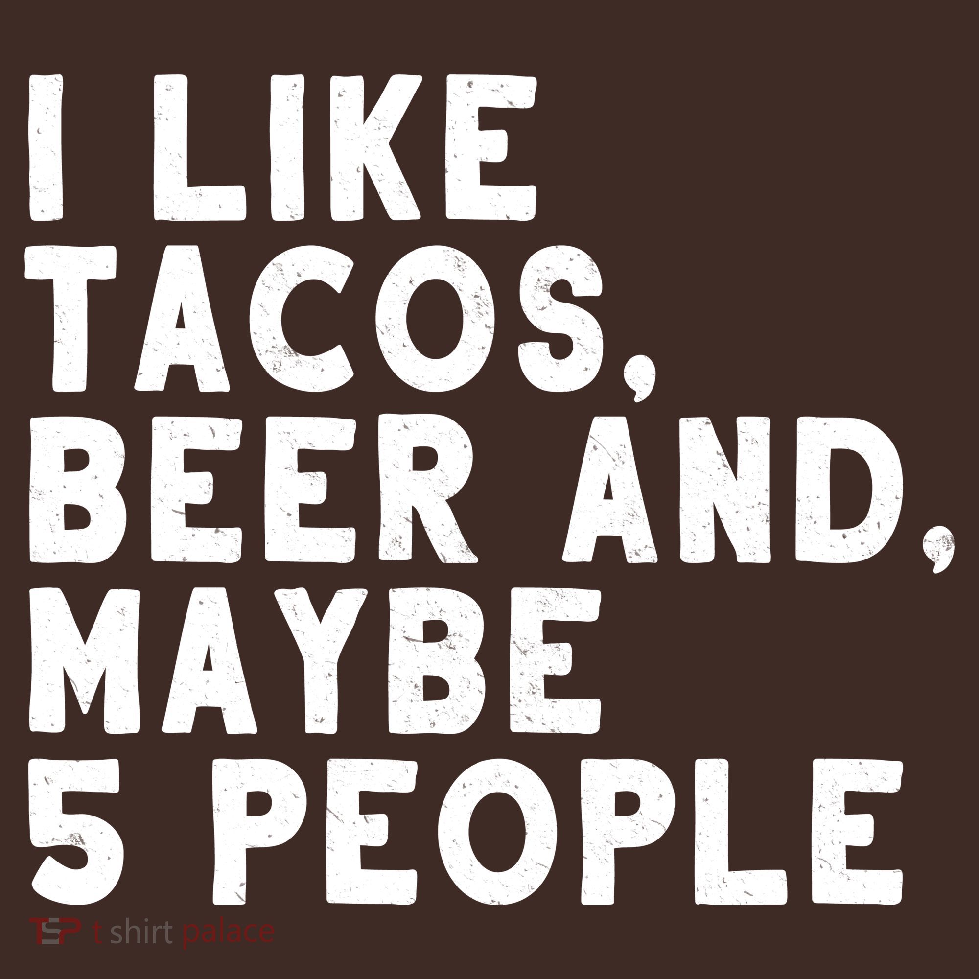 I Like Tacos Beer And Maybe 5 People Kids Hoodie