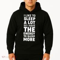 I Like to Sleep A Lot Hoodie thumb 2