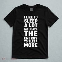 I Like to Sleep A Lot T-Shirt thumb 5