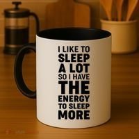 I Like to Sleep A Lot Coffee Mug thumb 4