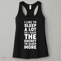 I Like to Sleep A Lot Women's Tank Top thumb 3