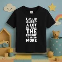I Like to Sleep A Lot Toddler T-Shirt thumb 3